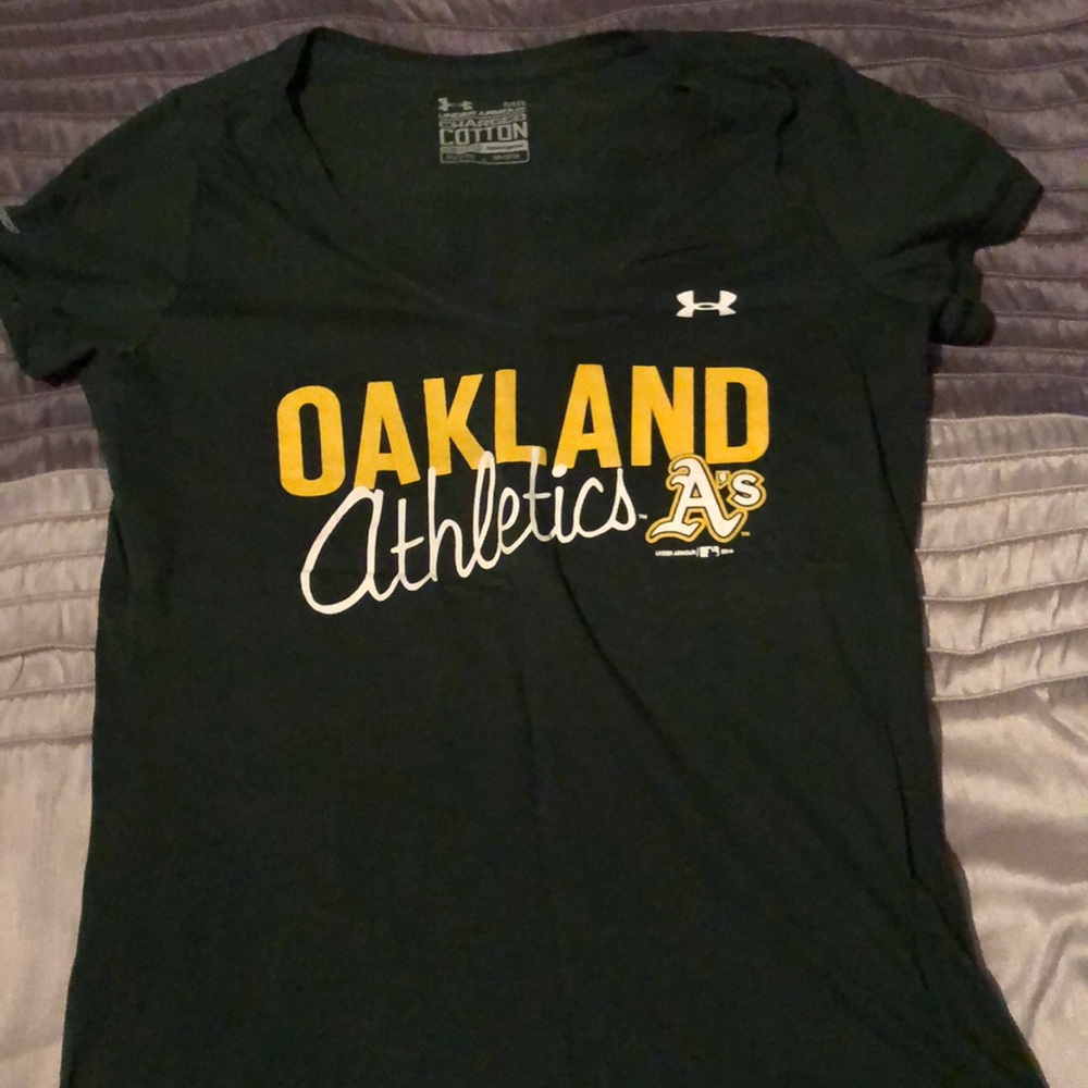 New Under Armour Oakland A’s shirt